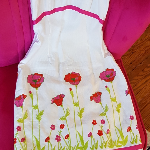 Designer Kathlin Argiro Embroidered Dress - Picture 5 of 17